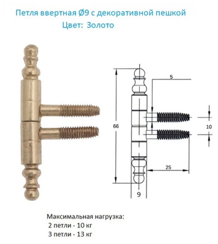 petlja-vvertnaja-9-s-dekorativnoj-peshkoj-13-kg латунь.jpg