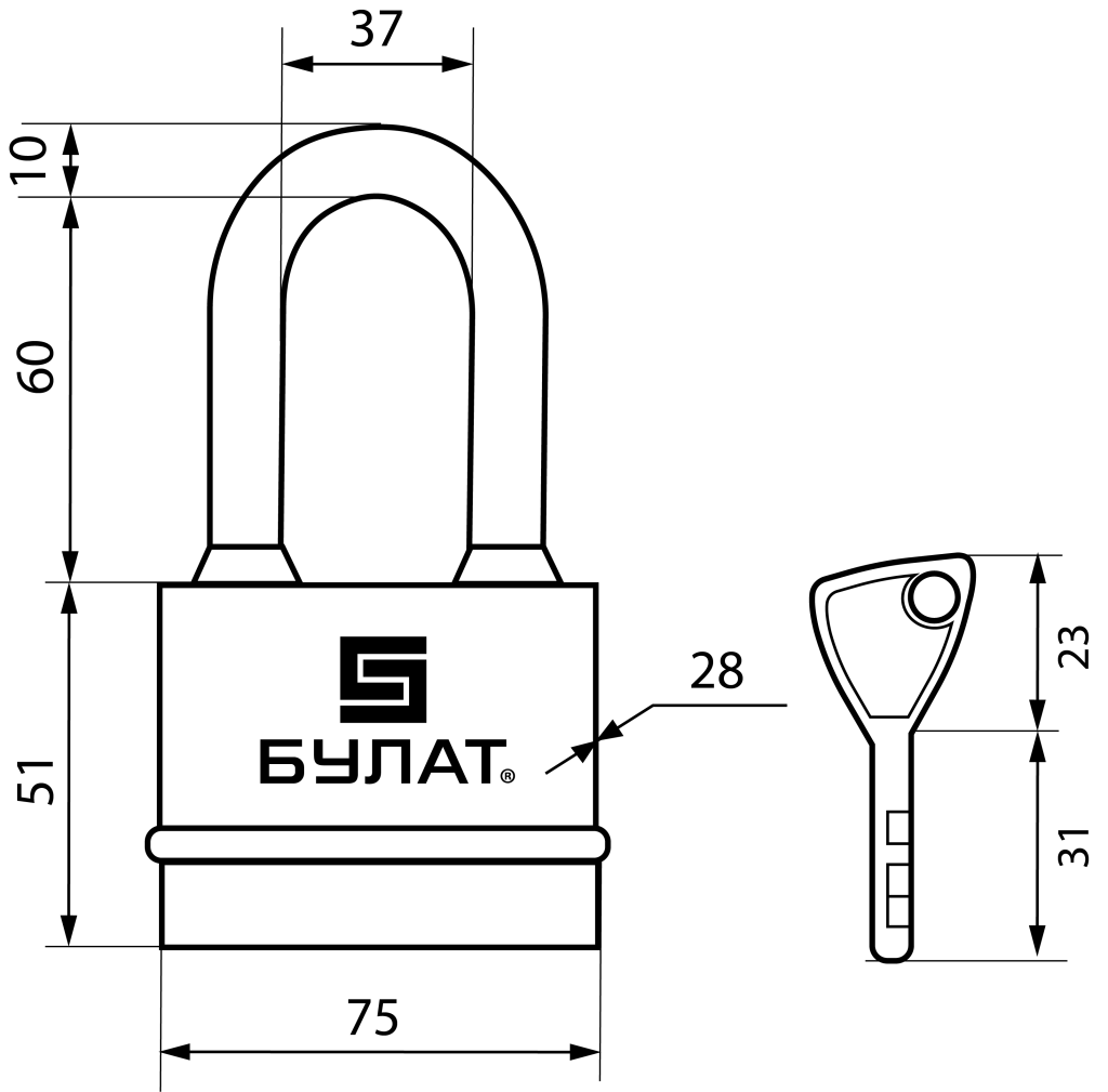 Навесной замок БУЛАТ ВС 3-Н75-01 ПЛ.png