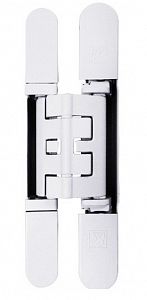 Петля скрытой установки KUBICA K2460 CM DXSX HYBRID асимметричная BI (белый) 60кг; ?>