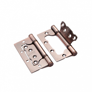 Дверная петля без врезки RENZ 100-2BB FH AC (медь); ?>