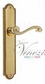 Дверная ручка на планке Venezia Vivaldi PASS проходная PL98 (полир. латунь)