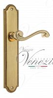 Дверная ручка на планке Venezia Vivaldi PASS проходная PL98 (полир. латунь)