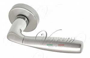Дверная ручка Fratelli Cattini мод. JET 7-CR/CS (полированный хром/ матовый хром); ?>