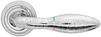 Дверная ручка Extreza MIREL (Мирел) 316 на розетке R03 полированный хром F04