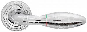 Дверная ручка Extreza MIREL (Мирел) 316 на розетке R03 полированный хром F04; ?>