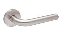 Ручка дверная Apecs H-02201-INOX (нержавеющая сталь)