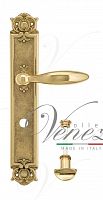 Дверная ручка на планке Venezia Maggiore WC сантехническая PL97 (полир. латунь)