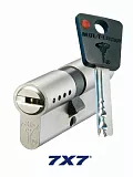 Цилиндровый механизм Mul-T-Lock 7х7 71мм (33х38) ключ/ключ (никель)