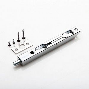 Дверной ригель RENZ R 140 (140мм) CP (хром блестящий); ?>