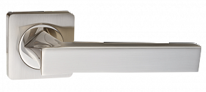 Дверная ручка RENZ DH 302-02 Равенна SN (матовый никель); ?>