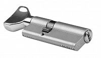 Цилиндровый механизм ISEO R6 75мм (45/30T) ключ/вертушка (хром)