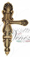 Дверная ручка на планке Venezia Fenice WC-4 сантехническая PL92 (франц. золото)
