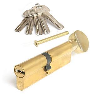 Цилиндровый механизм серии Premier Apecs RT-100(45/55C)-C-G (золото) ключ/вертушка; ?>