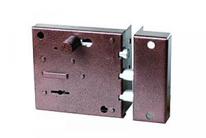 Накладной замок Симеко БИФ-0090-1*3-ЛК; ?>