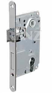 Врезной замок RENZ LBB 8550-2/1 CP (хром блестящий) под цилиндр. механизм; ?>
