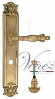 Дверная ручка на планке Venezia Olimpo WC-4 сантехническая PL97 (полир. латунь)