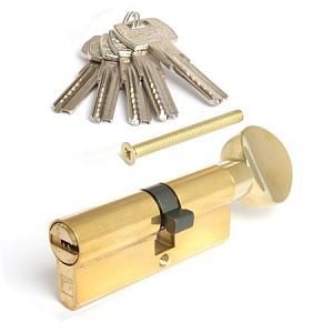 Цилиндровый механизм серии Premier Apecs RT-75(40/35C)-C-G (золото) ключ/вертушка; ?>