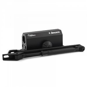 Дверной доводчик НОРА-M 410 ISPARUS 15-60кг (черный); ?>