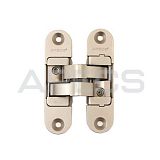 Петля скрытой установки Apecs DH-1130-111*29*6-3D-Z-NIS-R (матовый никель) правая до 60кг