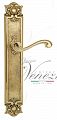 Дверная ручка на планке Venezia Vivaldi PASS проходная PL97 (полир. латунь)