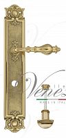 Дверная ручка на планке Venezia Gifestion WC сантехническая PL97 (полир. латунь)