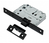 Врезной замок PUERTO LB 1070 сантехнический Black (черный)
