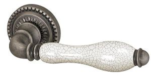 Дверная ручка Armadillo мод. Silvia CL 1 AS/СRP-109 (античное серебро/кракелюр); ?>