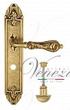 Дверная ручка на планке Venezia Monte Cristo WC сантехническая PL90 (франц. золото)