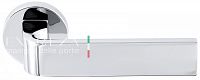 Дверная ручка Extreza Hi-Tech Slim SOUND 106 R12 круглое основание F04 (полированный хром)