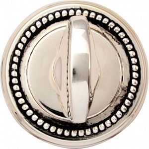 Фиксатор сантехнический Melodia на розетке 50L (серебро 925 + черный); ?>