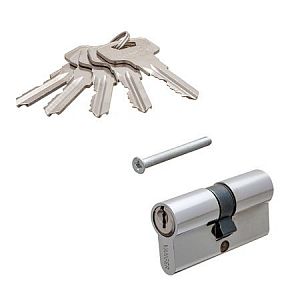 Цилиндровый механизм Vanger IC-60-CR (хром) ключ/ключ; ?>