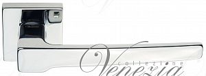 Дверная ручка Venezia UNIQUE Sydney (полир. хром); ?>