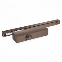 Доводчик со скользящей тягой Notedo DC-025-095 SL+HO+DA+BC до 100кг (коричневый)