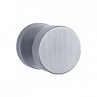 Дверная ручка кноб GRIFFIX 605 R ROUND SC (матовый хром)