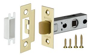 Защелка межкомнатная Fuaro P12-45-25 PLASTIC SG (матовое золото); ?>