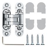 Дверная петля скрытой установки Armadillo Architect UNIVERSAL 3D-ACH 40 (9540UN3D) SС (матовый хром) до 40кг