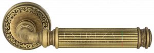 Дверная ручка Extreza BENITO (Бенито) 307 на розетке R06 матовая бронза F03; ?>