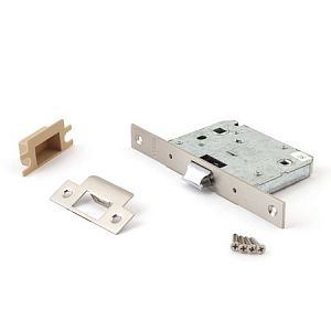 Врезной замок Apecs 5600-WC-NIS (матовый хром) сантехнический; ?>
