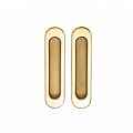 Ручка для раздвижных дверей Archie Sillur проходная A-K05-V0 P.GOLD/S.GOLD