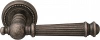 Дверная ручка Melodia мод. Veronica 102L на розетке 50L (античное серебро)
