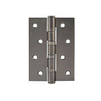 Дверная петля универ. НОРА-М 4"-4ВВ STD 100*70*2,5 без колп. (графит)