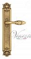 Дверная ручка на планке Venezia Casanova PASS проходная PL97 (франц. золото)