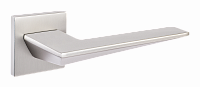 Дверная ручка RENZ DH 320-03 slim Кроне MSN (никель супер матовый)