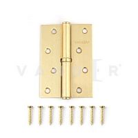 Петля съемная Vanger 100мм (матовое золото) 100*70*2,5-P-GM-L левая