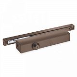 Доводчик со скользящей тягой Notedo DC-045-155 SL+HO+DA+BC до 150кг (коричневый)