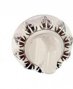 Фиксатор сантехнический RENZ BK 10 SW/CP (супер белый/хром блестящий); ?>