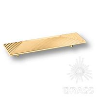 Мебельная ручка BRASS 1203 160MP11 (Глянцевое золото)