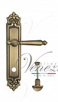 Дверная ручка на планке Venezia Pellestrina WC сантехническая PL96 (мат. бронза)