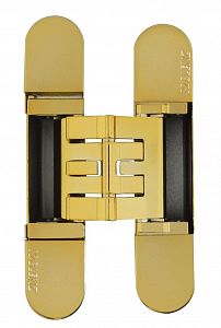 Петля скрытой установки KUBICA K2760 DXSX OL (золото) 60кг; ?>