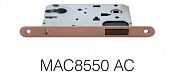 Врезной замок Zambrotto MAC8550 (50х85мм) магнитный под цилиндр AC (медь)